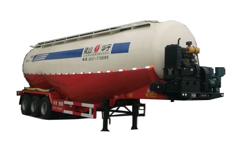 LHY9409GFLB低密度粉粒物料运输半挂车(图1)